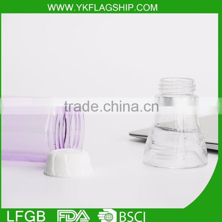 500ML Hot sale water plastic clear eco joyshaker water bottle,joyshaker running water bottle