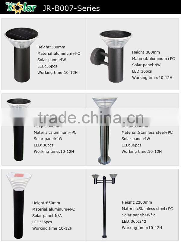 Energy saving low maintenance costs led garden light(jr-cp10)