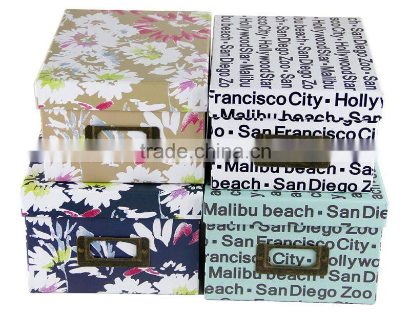 Fashion handmade file decoration folder paper file holder file decoration with school file
