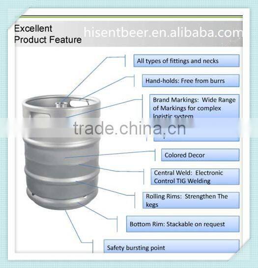 DIN 50L beer kegs wholesale