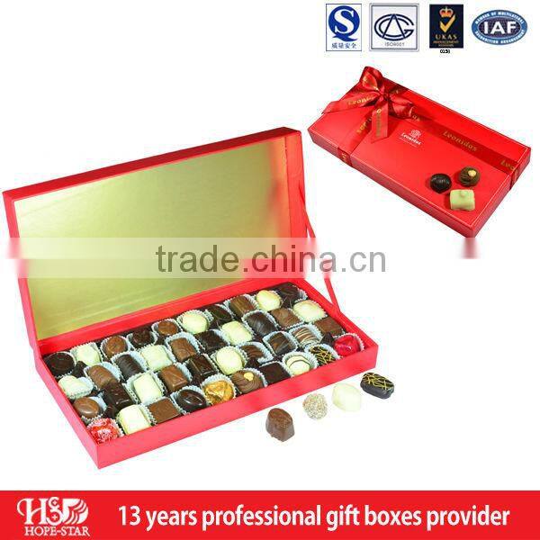 stylish chocolate box