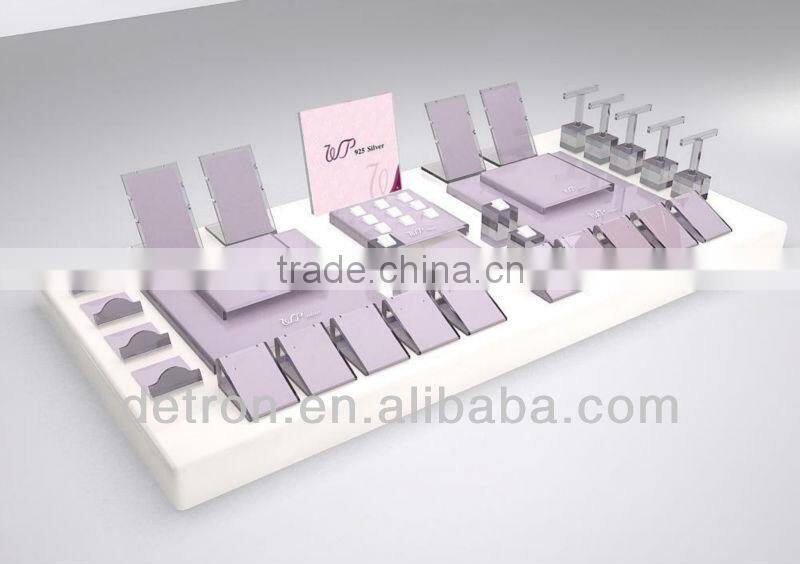 fashionable hot sale wood and metal Promotion metal drink display stand