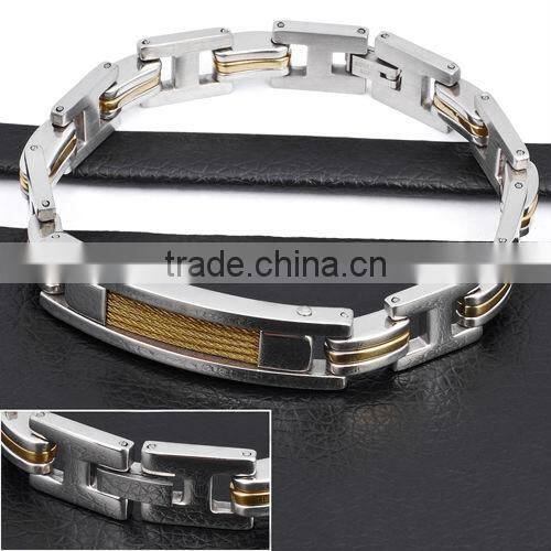 Mens Fashion Wrap Around Leather Bracelet(RB10218)