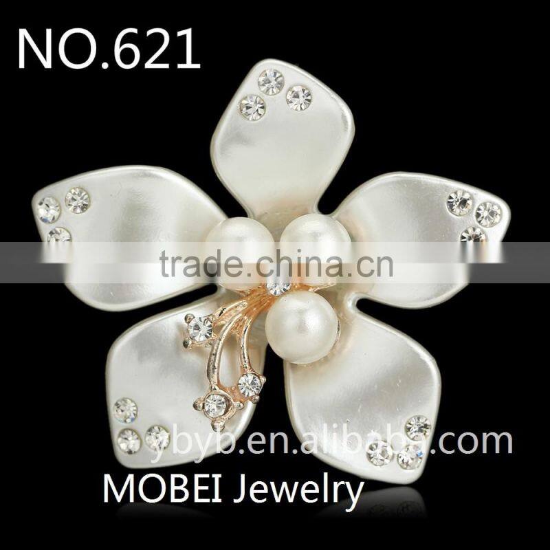 Apparel decorative masonic poppy wholesale craft metal flower