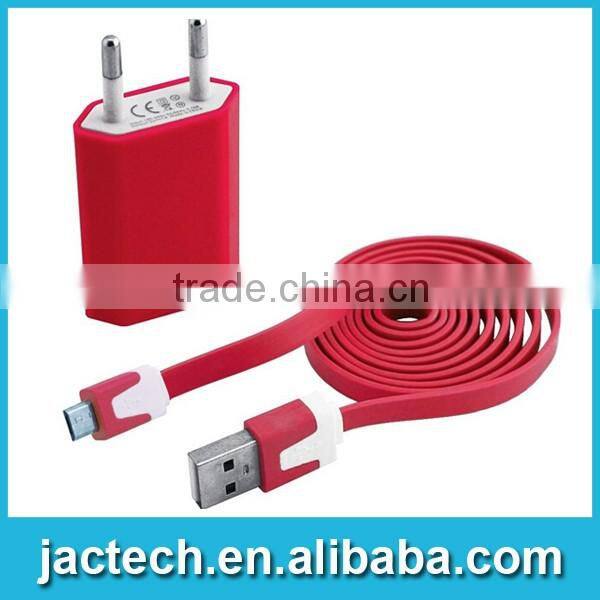 2 in 1 set travel usb charger for samsung s2/s3/s4