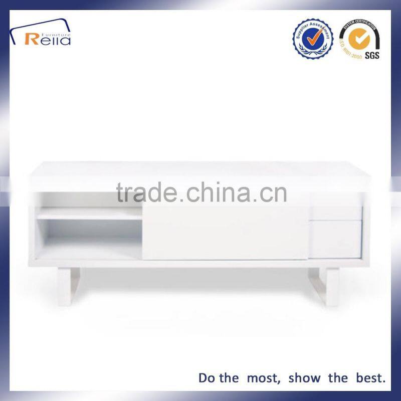 Hot Sale Good Quality White High Gloss TV Stands