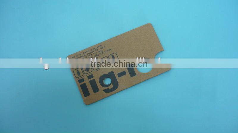 Paper label for brand logos