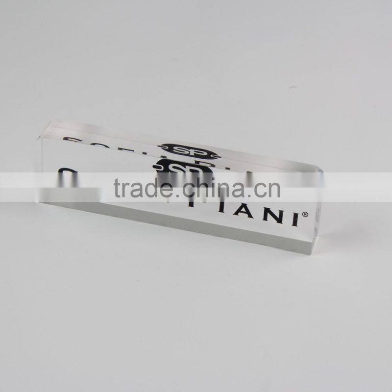 acrylic logo printing