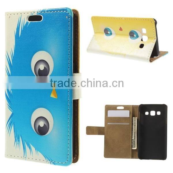 for samsung galaxy A3 case,stand pu leather wallet case for samsung galaxy A3 stylish case,wholesale