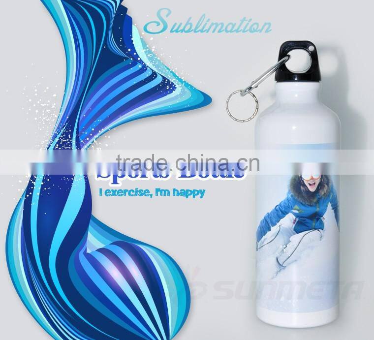 400ml sullimation blank aluminum sports water bottle