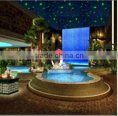 Fiber Optic Waterfall Light Curtain project light