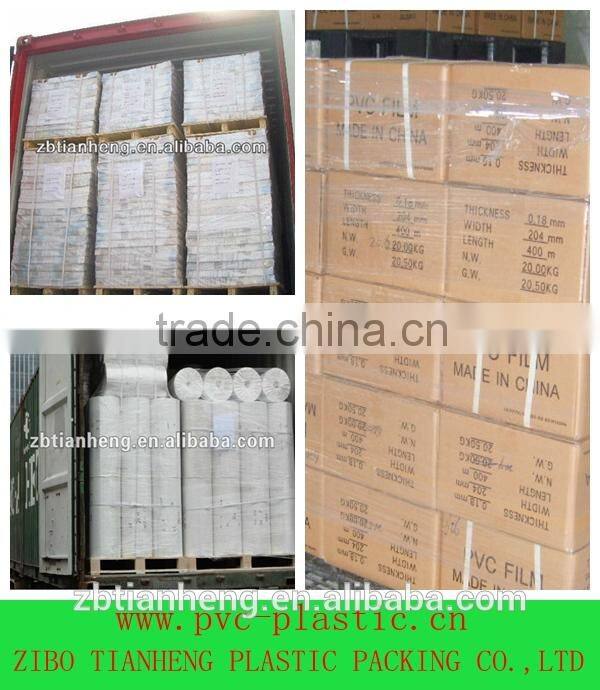 transparent PVC sheet ,rigid PVC sheet /films pharma blister