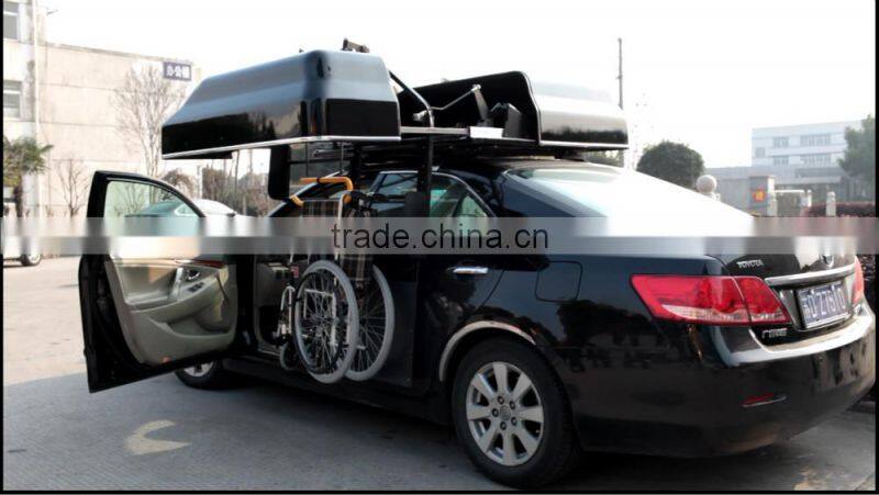 China Auto Car Roof Box and Wheelchair Topper with hight qulity