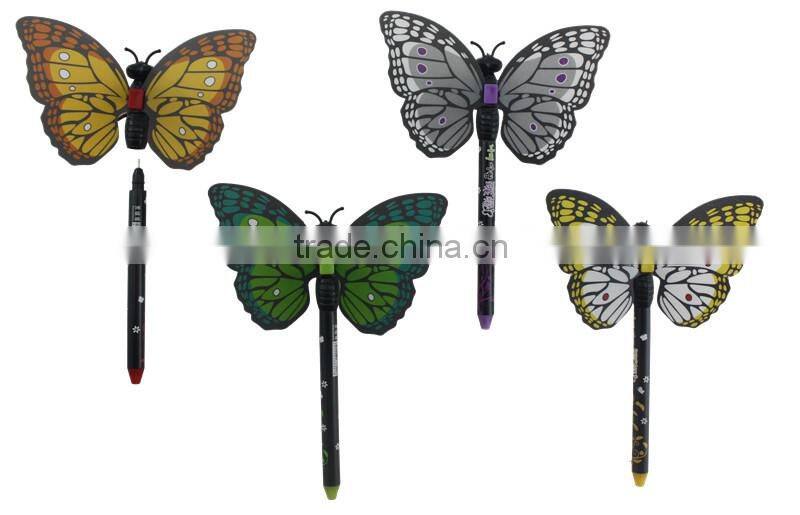 Yes Novelty butterfly refrigerator magnet pen/magnetic pen