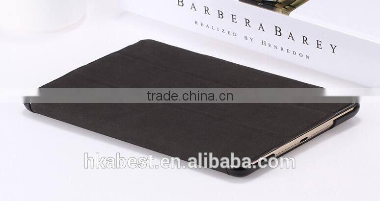 IFC002 Super Slim Smart cover case for apple ipad air 2 case/ ipad 6 case,ultra flip leather stand cases,can print custom logo