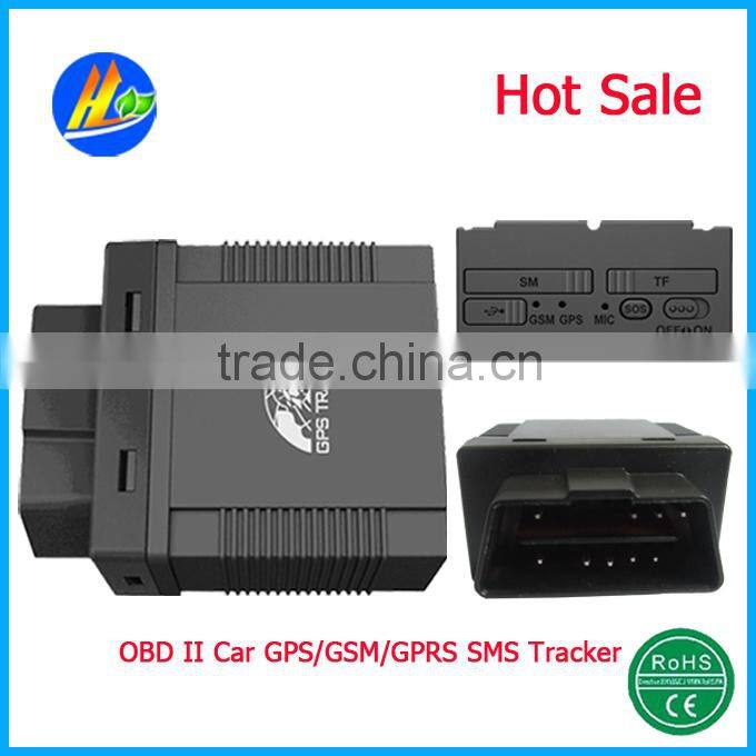 2014 very easy to install newest OBD II Car GPS Tracker with low price