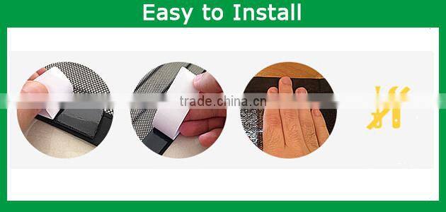 DIY Mesh Anti Mosquito Curtain Fully Sewn Velcro In the Back