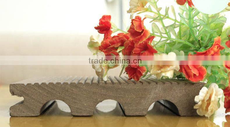 Waterproof Wood Plastic Composite Flooring Anti UV WPC Panel High Quality WPC Composite Decking