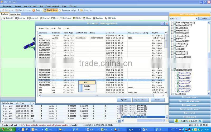 Free shipping & free installation !!! realtime GPS mobile Tracking software for track mobile phone location free