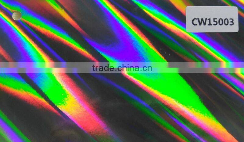 colour laser hot stamping foil hologram foils with different patterns for paper and plastic