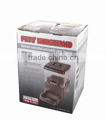 ZML5201 pet food water dispenser self-motion separable pearl pet water and food feeder