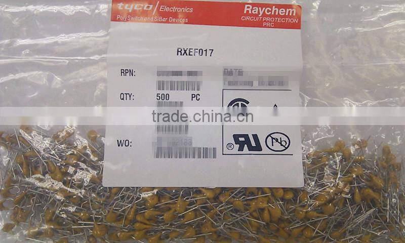 PPTC FUSE RXEF017 security and alarm systems protective