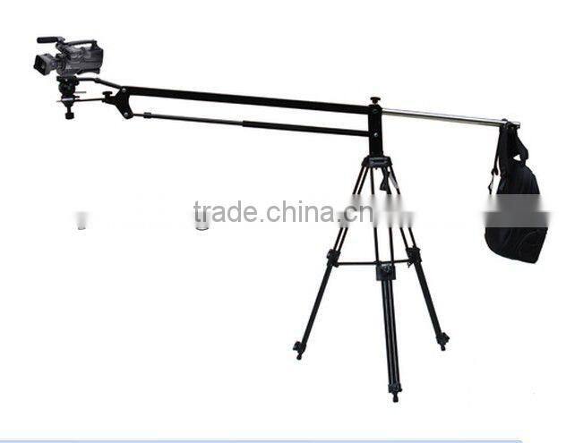 Professional portable hand-operated jib arm camera crane for dslr canon 5D Mark III camcorder
