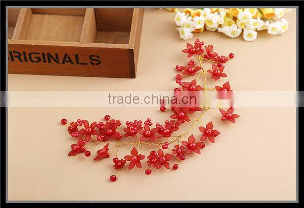 MYLOVE china bridal hair accessory Flower Crystal Hair Pin Hair Clips MLF126