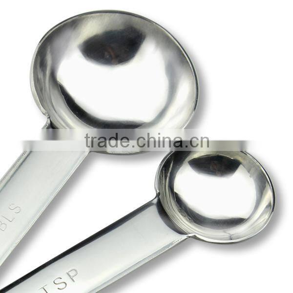 2015 best seller stainless steel measuring spoon/measuring cup, 4 in 1