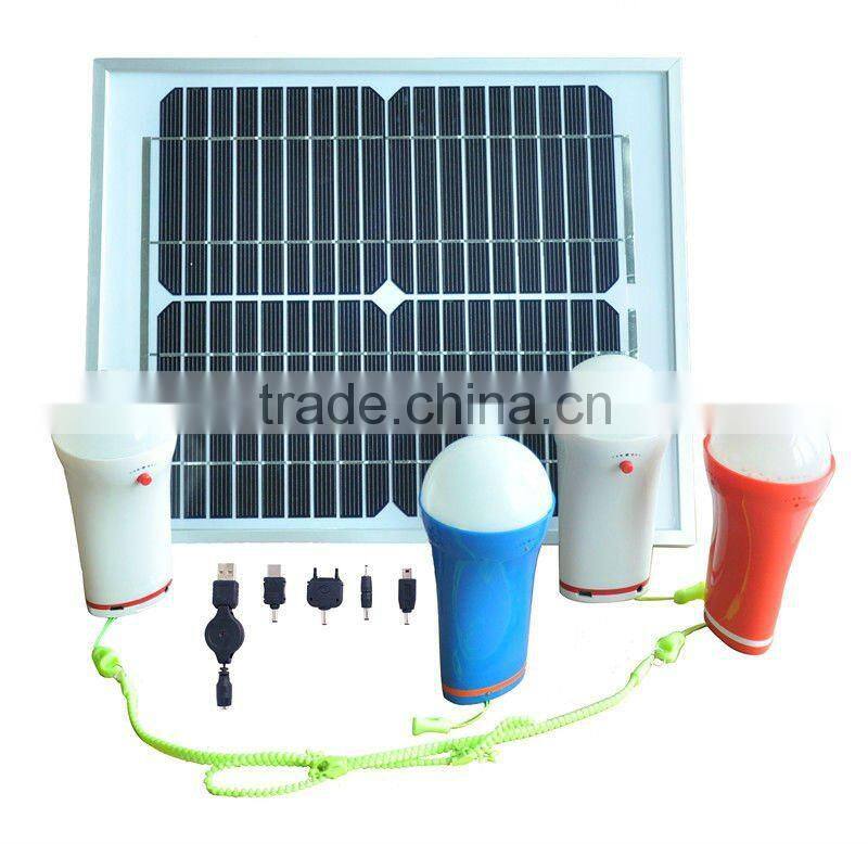 10w renewable led solar light solar home lighting system for 3w led portable solar lantern with lithium battery