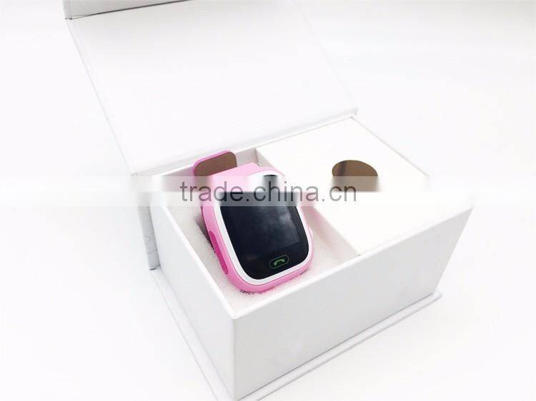 Hot Q90 Touch Screen WIFI Positioning Smart Watch Children SOS Call Locator Finder Device Tracker Kid Safe Anti Lost Monitor