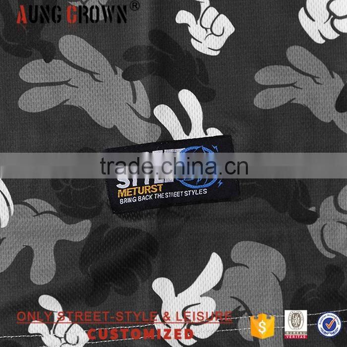 Bulk Wholesale T Shirt Crew Neck Style Print Shirt For Men