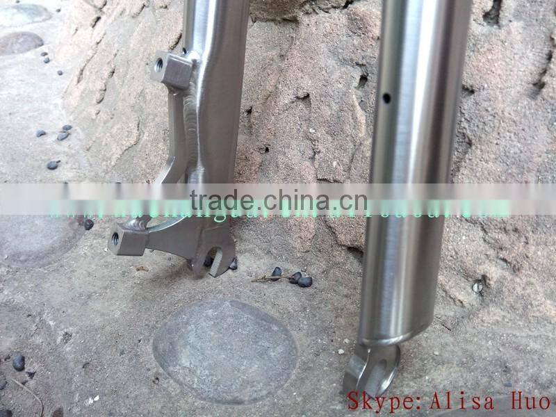 titanium cyclocross bicycle fork with post mount brake titanium road bicycle fork with post mount brake