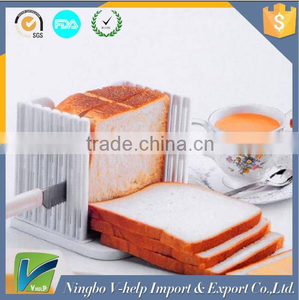 Plastic manual toast divider bread slicer tool loaf toast cutter