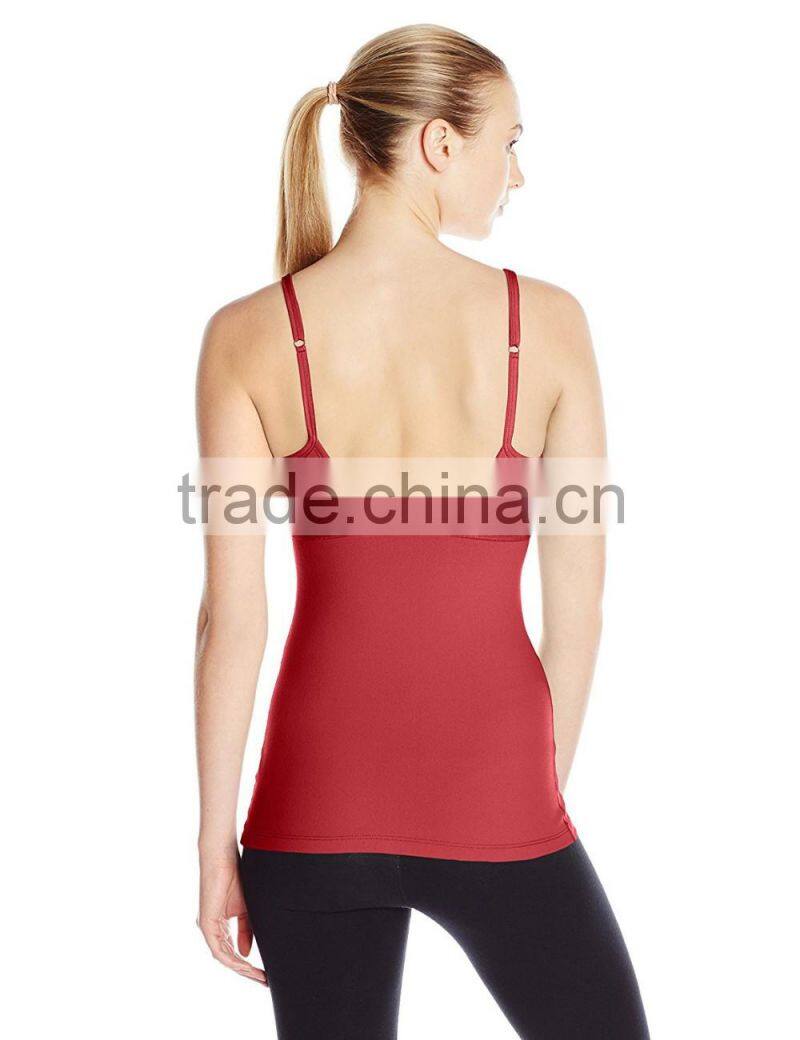 Yoga Women's Multicross Cami Tank top With Adajustable Straps
