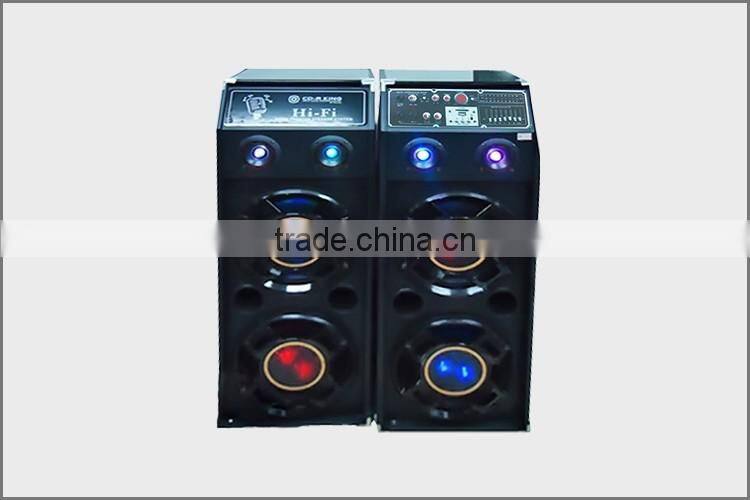 Professional Audio Amplifier with Flashing Light Wireless Sound Box For KTV