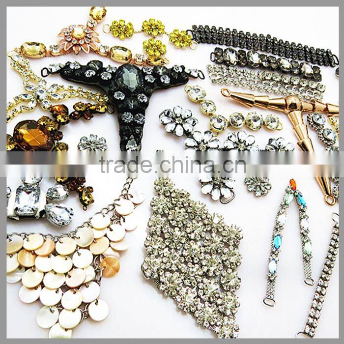 Fashion Lady Shoe Decoration Shell Metal Shoe Chains