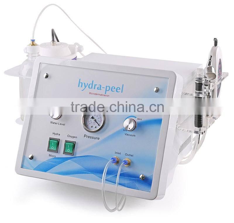 portable home use oxygen jet peel machine/diamond microdermabrasion machine