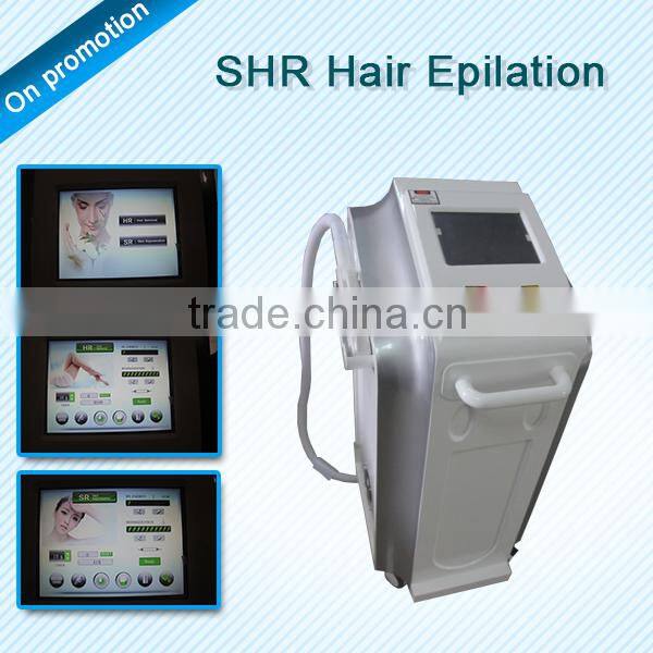 Hot sale SHR beauty equipment improve facial micro-circulation, IPL SHR hair removal beauty machine for sale - A011