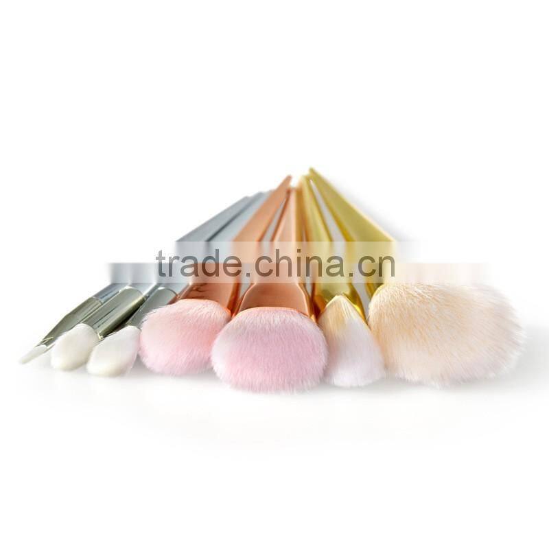 Bonvatt 6 pcs makeup brushes set Professional Cosmetic Brushes Set kit