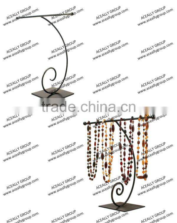 Wire Necklace T Bar Display,Jewelry display rack