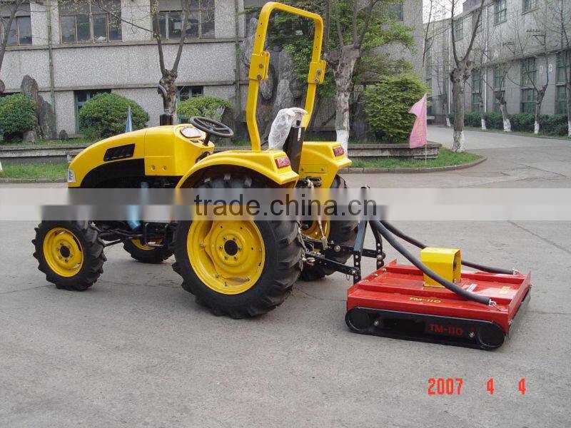 topper mower of tractor