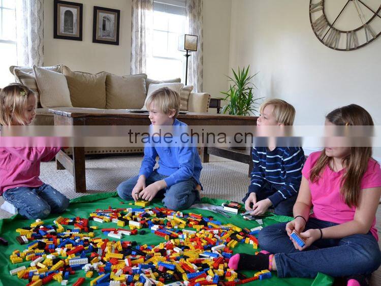 Promotion children play mat bag toy storage bag organizer