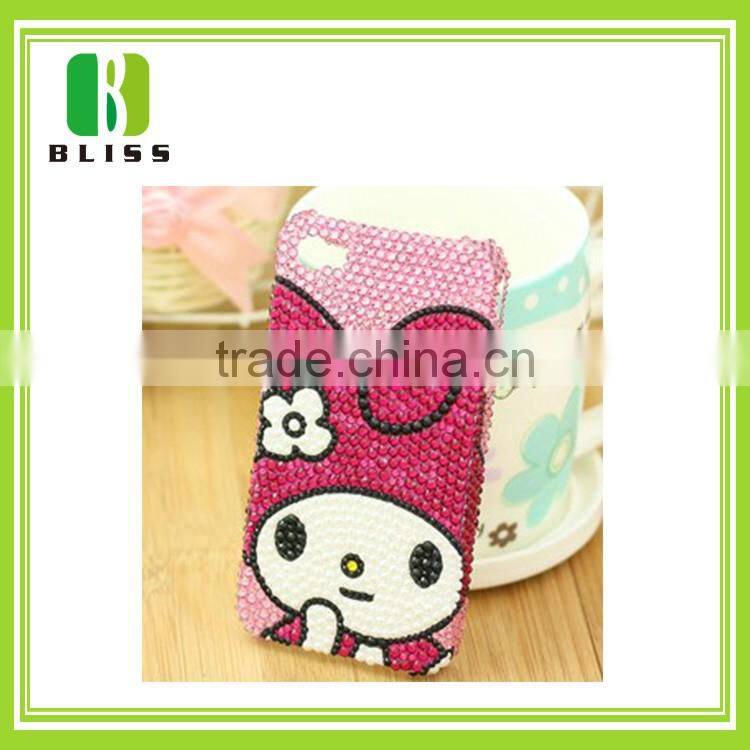 Top quality full color printing decoration epoxy crystal decor mobile phone lamination sticker