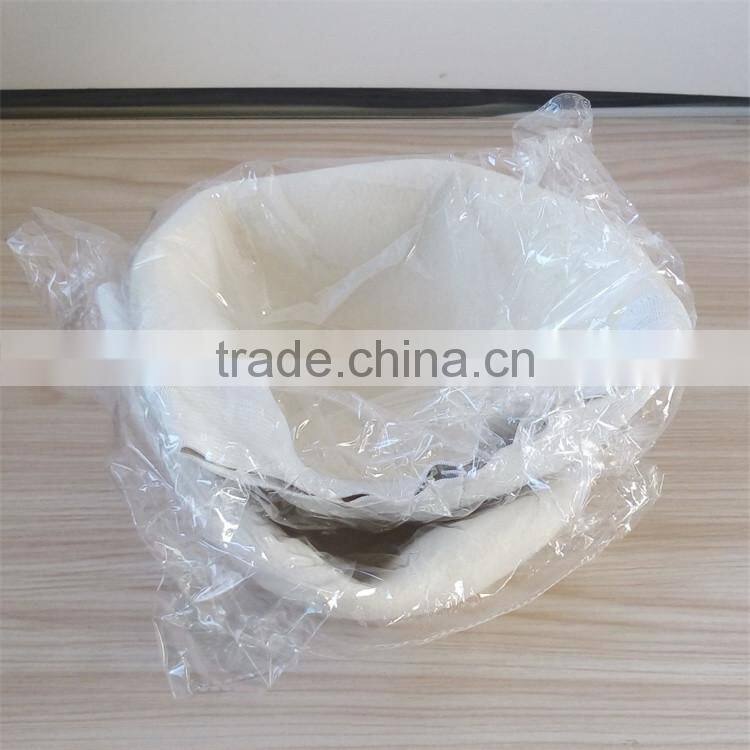 felt hat used for head form impact test of safty glazing