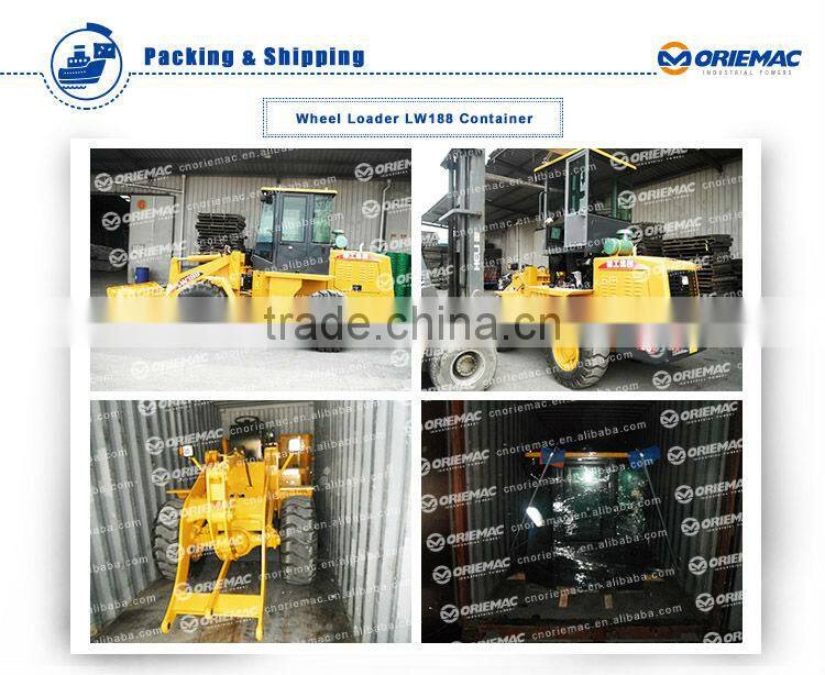 Price Mini 4ton Lonking Electric Wheel Loader CDM843