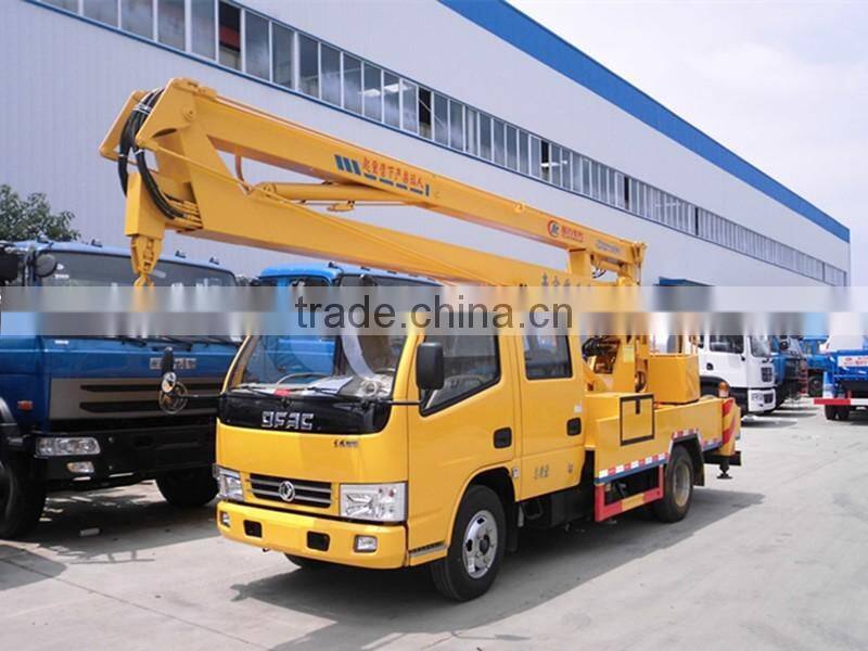 Hot selling DFAC 4*2 16m Aerial Platform High-altitude Operating Truck