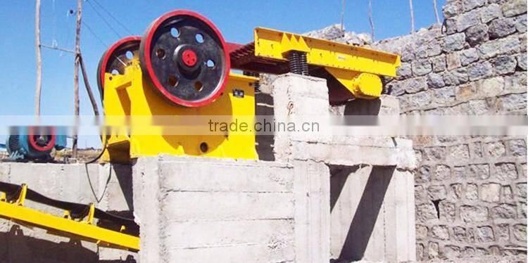 HSM ISO CE Quality And Quantity Assured Types of Jaw Crusher