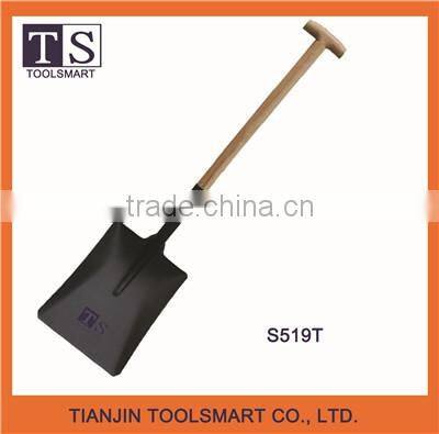 types of garden steel square shovel