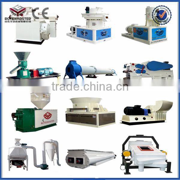 Vertical ring die wood pellet machine pellet press 1.5-2.5T/H with Automatic lubrication